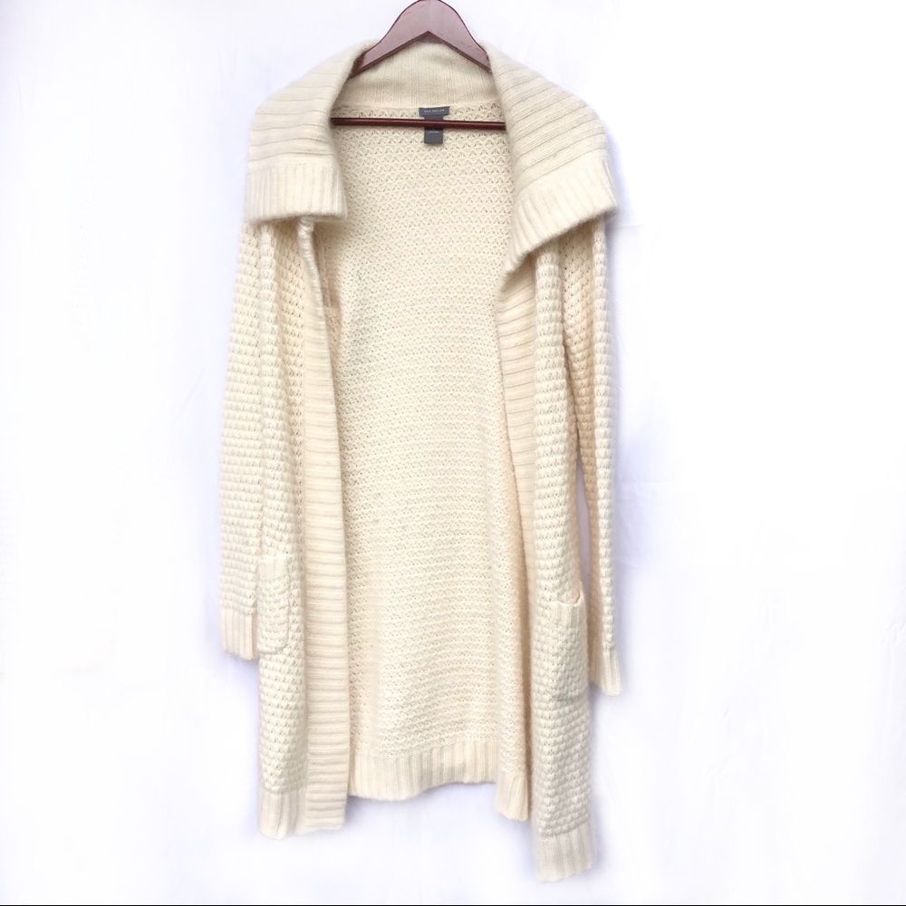 Cashmere Ann Taylor Knit Cardigan Wool Material